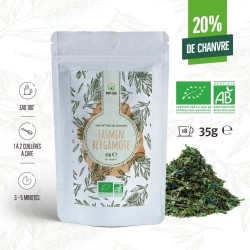 Organic tea with CBD, jasmine and bergamot - Pop CBD