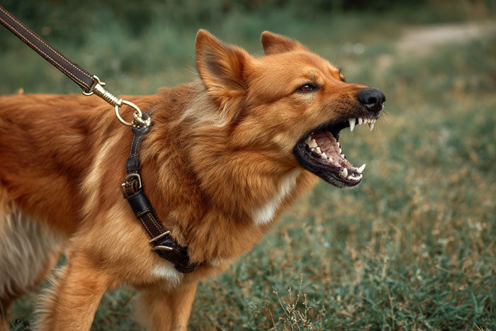 aggressive dog
