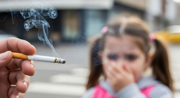 passive smoking children