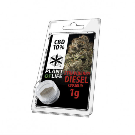 CBD żywica STRAWBERRY DIESEL 10% 1G roślina życia